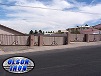 Iron gates, Iron gates Las Vegas, Security gates, Security screens, Security doors, Courtyard gates, Iron fence, Metal gate