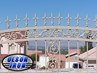 Iron gates, Iron gates Las Vegas, Security gates, Security screens, Security doors, Courtyard gates, Iron fence, Metal gate