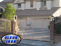 Iron gates, Iron gates Las Vegas, Security gates, Security screens, Security doors, Courtyard gates, Iron fence, Metal gate