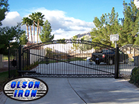 Iron gates, Iron gates Las Vegas, Security gates, Security screens, Security doors, Courtyard gates, Iron fence, Metal gate