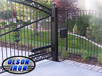 Iron gates, Iron gates Las Vegas, Security gates, Security screens, Security doors, Courtyard gates, Iron fence, Metal gate