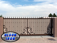 Iron gates, Iron gates Las Vegas, Security gates, Security screens, Security doors, Courtyard gates, Iron fence, Metal gate