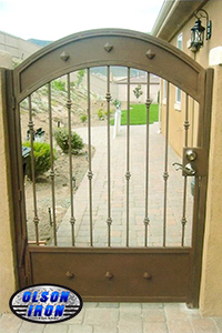 Iron gates, Iron gates Las Vegas, Security gates, Security screens, Security doors, Courtyard gates, Iron fence, Metal gate