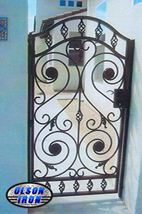 Iron gates, Iron gates Las Vegas, Security gates, Security screens, Security doors, Courtyard gates, Iron fence, Metal gate
