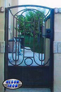 Iron gates, Iron gates Las Vegas, Security gates, Security screens, Security doors, Courtyard gates, Iron fence, Metal gate