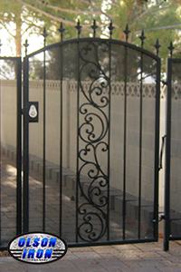 Iron gates, Iron gates Las Vegas, Security gates, Security screens, Security doors, Courtyard gates, Iron fence, Metal gate