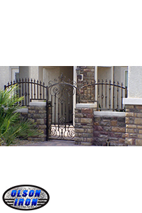 Iron gates, Iron gates Las Vegas, Security gates, Security screens, Security doors, Courtyard gates, Iron fence, Metal gate