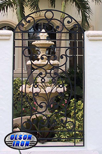 Iron gates, Iron gates Las Vegas, Security gates, Security screens, Security doors, Courtyard gates, Iron fence, Metal gate