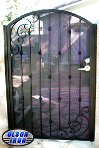 Iron gates, Iron gates Las Vegas, Security gates, Security screens, Security doors, Courtyard gates, Iron fence, Metal gate