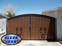 Iron gates, Iron gates Las Vegas, Security gates, Security screens, Security doors, Courtyard gates, Iron fence, Metal gate