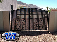 Iron gates, Iron gates Las Vegas, Security gates, Security screens, Security doors, Courtyard gates, Iron fence, Metal gate
