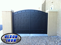 Iron gates, Iron gates Las Vegas, Security gates, Security screens, Security doors, Courtyard gates, Iron fence, Metal gate