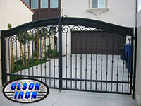 Iron gates, Iron gates Las Vegas, Security gates, Security screens, Security doors, Courtyard gates, Iron fence, Metal gate