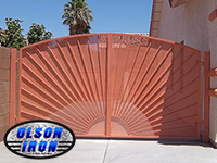 Iron gates, Iron gates Las Vegas, Security gates, Security screens, Security doors, Courtyard gates, Iron fence, Metal gate