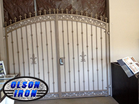 Iron gates, Iron gates Las Vegas, Security gates, Security screens, Security doors, Courtyard gates, Iron fence, Metal gate