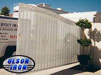 Iron gates, Iron gates Las Vegas, Security gates, Security screens, Security doors, Courtyard gates, Iron fence, Metal gate