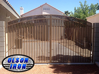 Iron gates, Iron gates Las Vegas, Security gates, Security screens, Security doors, Courtyard gates, Iron fence, Metal gate