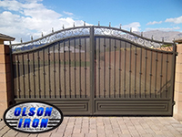 Iron gates, Iron gates Las Vegas, Security gates, Security screens, Security doors, Courtyard gates, Iron fence, Metal gate