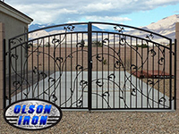 Iron gates, Iron gates Las Vegas, Security gates, Security screens, Security doors, Courtyard gates, Iron fence, Metal gate