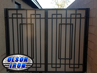 Iron gates, Iron gates Las Vegas, Security gates, Security screens, Security doors, Courtyard gates, Iron fence, Metal gate