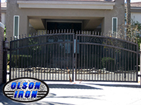 Iron gates, Iron gates Las Vegas, Security gates, Security screens, Security doors, Courtyard gates, Iron fence, Metal gate