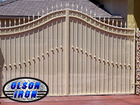 Iron gates, Iron gates Las Vegas, Security gates, Security screens, Security doors, Courtyard gates, Iron fence, Metal gate