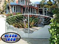 Iron gates, Iron gates Las Vegas, Security gates, Security screens, Security doors, Courtyard gates, Iron fence, Metal gate