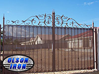 Iron gates, Iron gates Las Vegas, Security gates, Security screens, Security doors, Courtyard gates, Iron fence, Metal gate