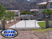 Iron gates, Iron gates Las Vegas, Security gates, Security screens, Security doors, Courtyard gates, Iron fence, Metal gate