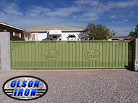 Iron gates, Iron gates Las Vegas, Security gates, Security screens, Security doors, Courtyard gates, Iron fence, Metal gate