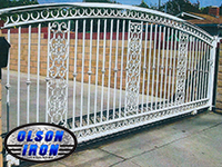 Iron gates, Iron gates Las Vegas, Security gates, Security screens, Security doors, Courtyard gates, Iron fence, Metal gate