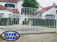 Iron gates, Iron gates Las Vegas, Security gates, Security screens, Security doors, Courtyard gates, Iron fence, Metal gate
