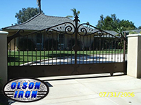 Iron gates, Iron gates Las Vegas, Security gates, Security screens, Security doors, Courtyard gates, Iron fence, Metal gate