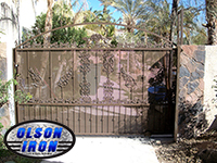 Iron gates, Iron gates Las Vegas, Security gates, Security screens, Security doors, Courtyard gates, Iron fence, Metal gate