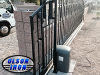 Iron gates, Iron gates Las Vegas, Security gates, Security screens, Security doors, Courtyard gates, Iron fence, Metal gate