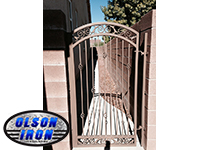 Iron gates, Iron gates Las Vegas, Security gates, Security screens, Security doors, Courtyard gates, Iron fence, Metal gate