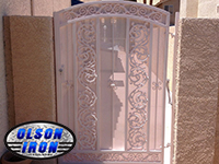 Iron gates, Iron gates Las Vegas, Security gates, Security screens, Security doors, Courtyard gates, Iron fence, Metal gate