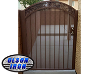 Iron gates, Iron gates Las Vegas, Security gates, Security screens, Security doors, Courtyard gates, Iron fence, Metal gate
