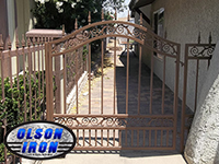 Iron gates, Iron gates Las Vegas, Security gates, Security screens, Security doors, Courtyard gates, Iron fence, Metal gate