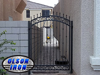 Iron gates, Iron gates Las Vegas, Security gates, Security screens, Security doors, Courtyard gates, Iron fence, Metal gate