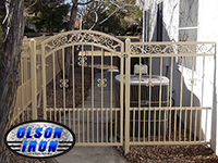 Iron gates, Iron gates Las Vegas, Security gates, Security screens, Security doors, Courtyard gates, Iron fence, Metal gate