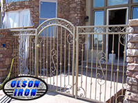 Iron gates, Iron gates Las Vegas, Security gates, Security screens, Security doors, Courtyard gates, Iron fence, Metal gate