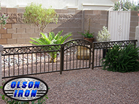Iron gates, Iron gates Las Vegas, Security gates, Security screens, Security doors, Courtyard gates, Iron fence, Metal gate