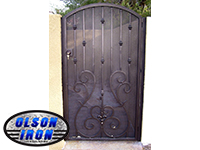 Iron gates, Iron gates Las Vegas, Security gates, Security screens, Security doors, Courtyard gates, Iron fence, Metal gate