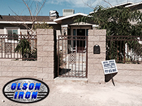 Iron gates, Iron gates Las Vegas, Security gates, Security screens, Security doors, Courtyard gates, Iron fence, Metal gate