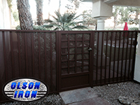 Iron gates, Iron gates Las Vegas, Security gates, Security screens, Security doors, Courtyard gates, Iron fence, Metal gate