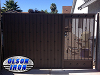 Iron gates, Iron gates Las Vegas, Security gates, Security screens, Security doors, Courtyard gates, Iron fence, Metal gate