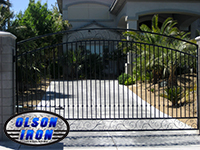 Iron gates, Iron gates Las Vegas, Security gates, Security screens, Security doors, Courtyard gates, Iron fence, Metal gate