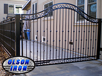 Iron gates, Iron gates Las Vegas, Security gates, Security screens, Security doors, Courtyard gates, Iron fence, Metal gate