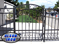 Iron gates, Iron gates Las Vegas, Security gates, Security screens, Security doors, Courtyard gates, Iron fence, Metal gate